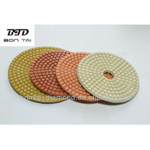 Hot diamond resin granite/marble/concrete polishing pads